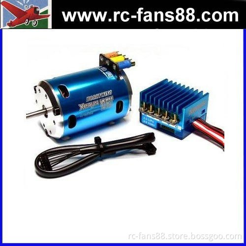 Hobbywing Xtreme 60A ESC&10.5T 3300kv Sensored Motor + LCD Card COMBO-XS2A for RC Car